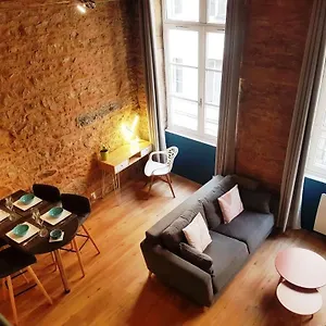 Style Canut Pentes Croix Rousse Appartement
